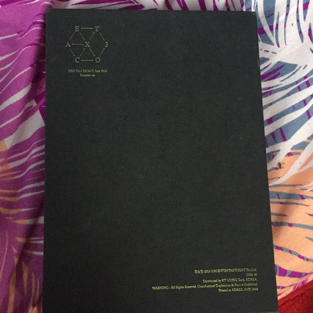 EXO EXACT ALBUM ONLY