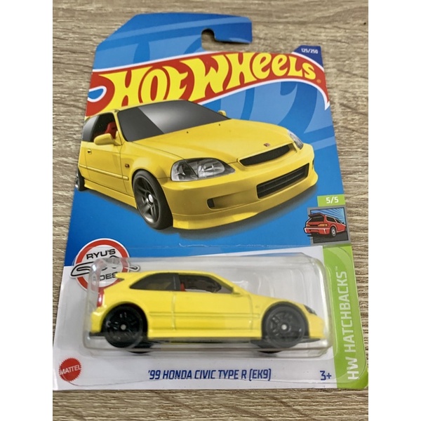 Hot Wheels ‘99 Honda Civic type R (EK9)