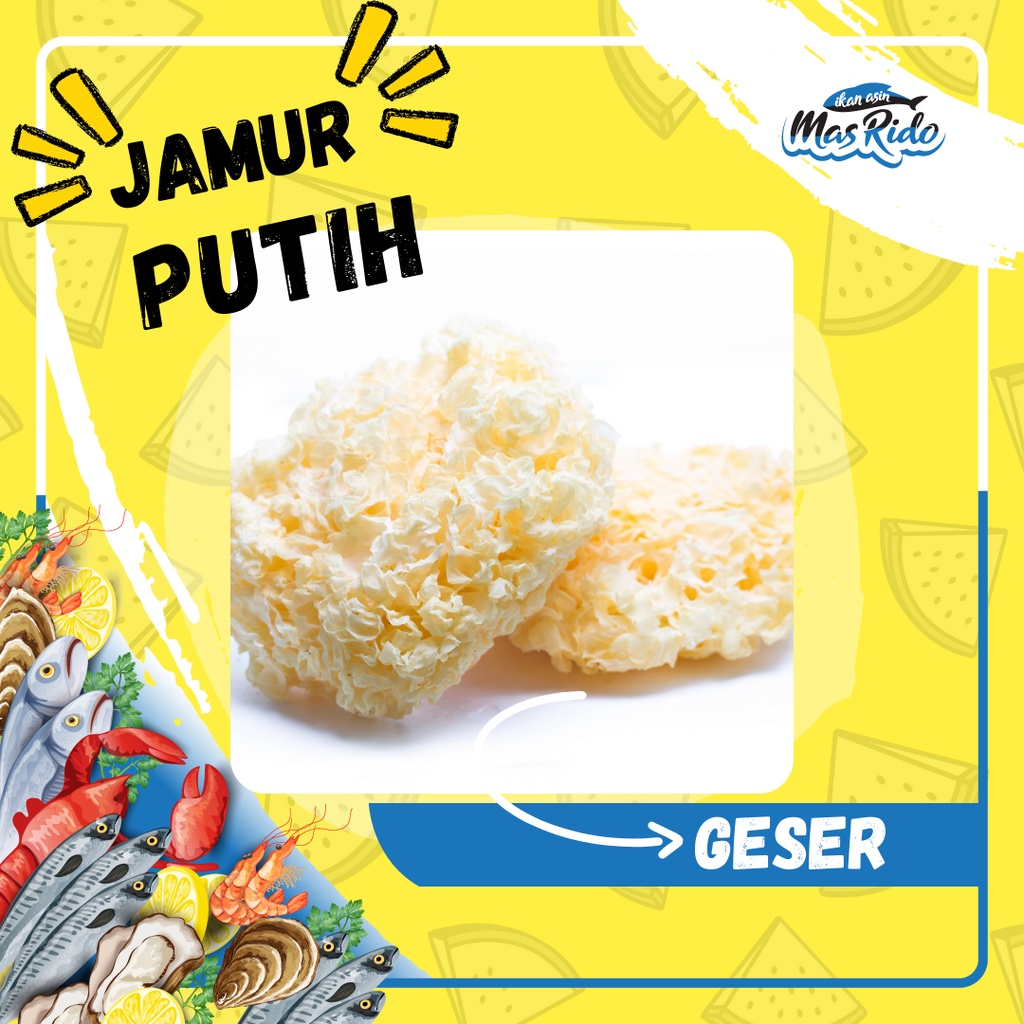 

Jamur Putih Salju White Fungus Jamur Segar Fresh Premium Termurah