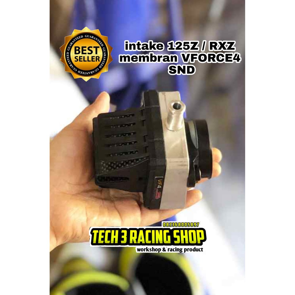 TECH 3 RACING SHOP Intake Manifold 125Z dan RXZ Membran VForce 4 SND