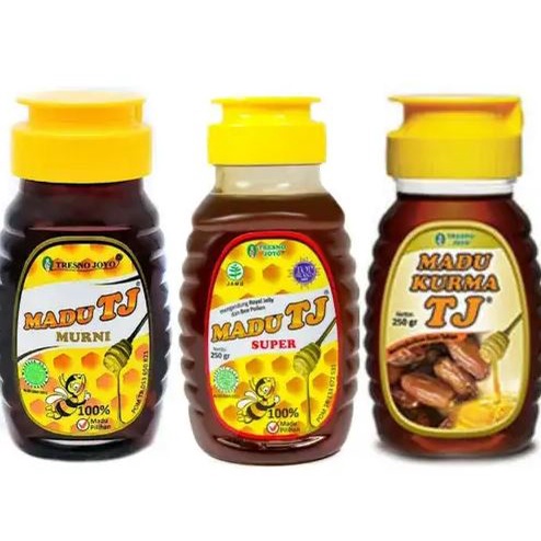 Madu TJ 250 gr Madu Kesehatan Daya Tahan Tubuh ORIGINAL-BPOM