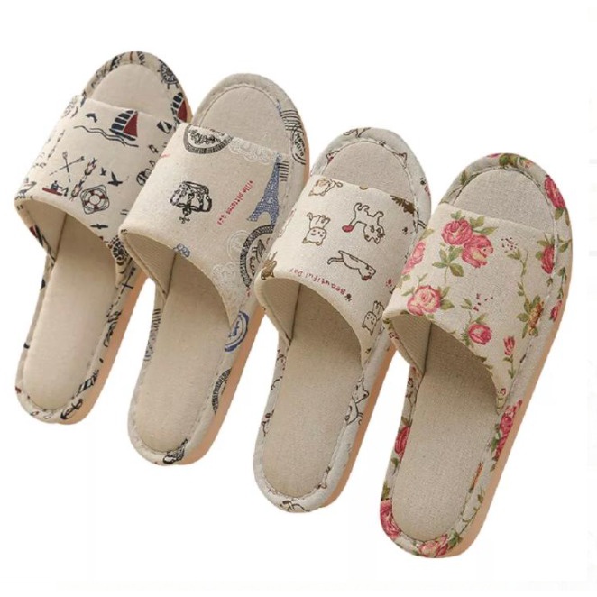 Sandal Rumah Hotel EMPUK Nyaman Modis Lembut Motif Gambar Slipper SP03