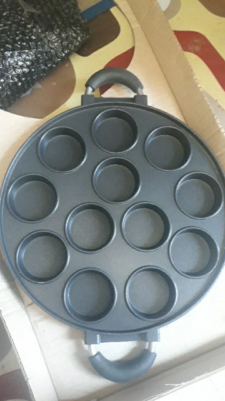 Cetakan Takoyaki 19 Lubang Lebih Banyak Panci Anti Lengket Paling Laris