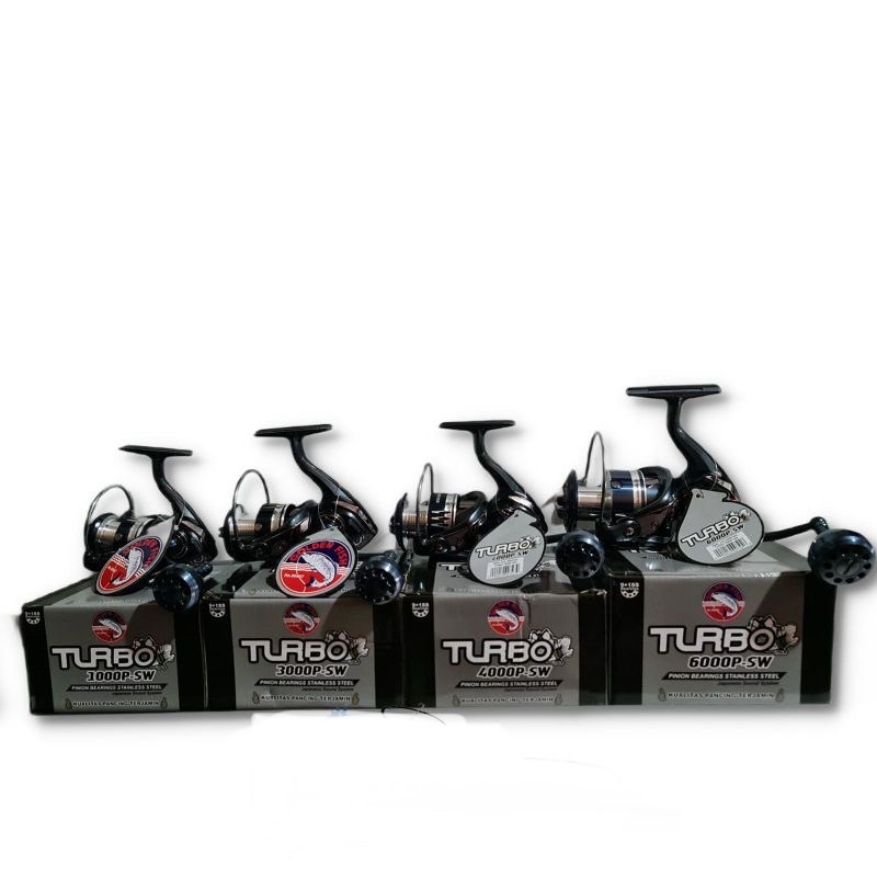 REEL SALTWATER GOLDEN FISH TURBO SW 1000-6000