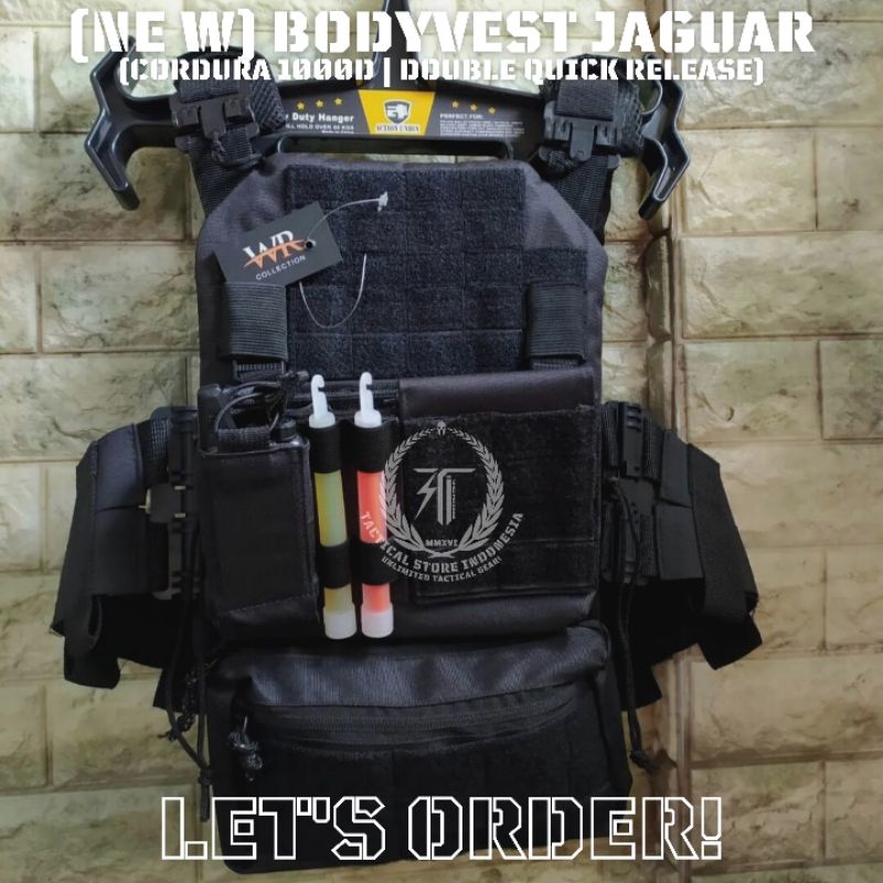 Body Vest Phyton - Rompi Tactical Phyton - Rompi Anti Peluru TNI POLISI BRIMOB - Bodyvest Phyton WR