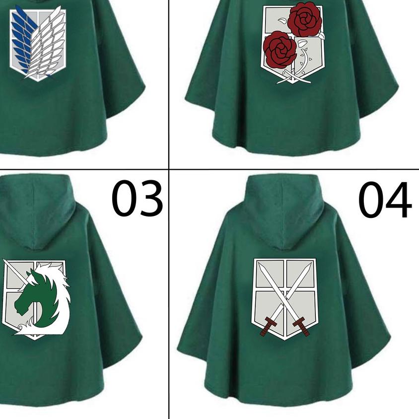 ❈ MURAH Jubah Attack On Titan Allsize jubah AOT jubah singeki no kyojin ֍