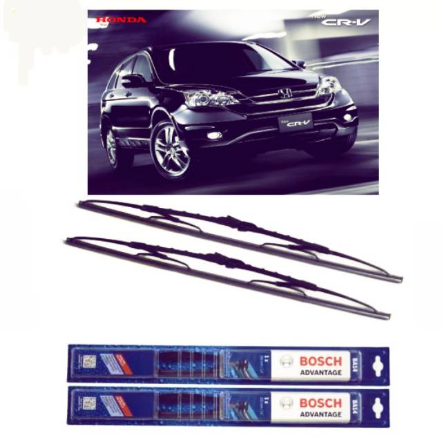 Wiper blade CRV generasi ke 3 bosch advantage 26inch 16inch