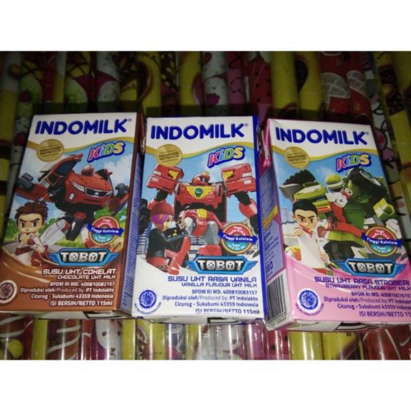 

Susu Uht Indomilk Kids 115ml Harga 5 Kotak Coklat Stroberi vanila