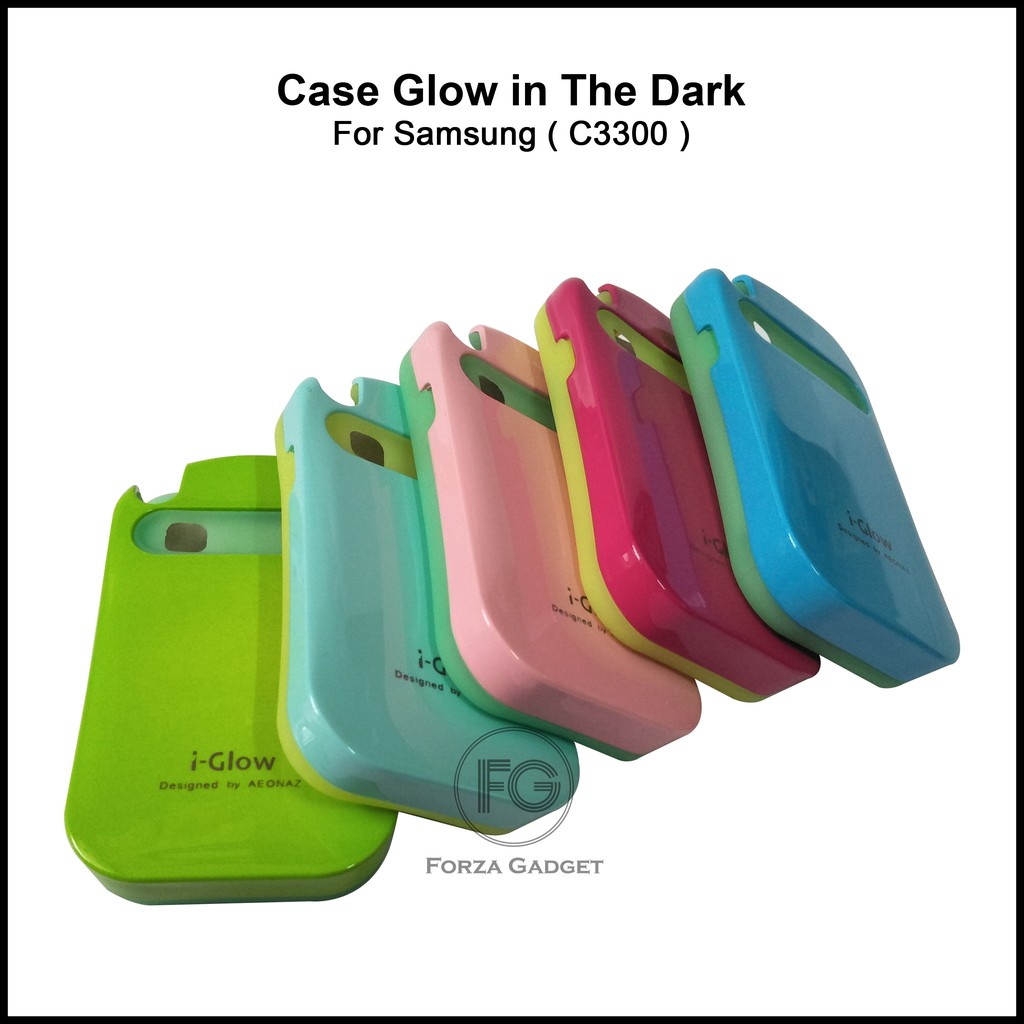 Case i-Glow for Samsung Champ C3300 (Glow in The Dark)