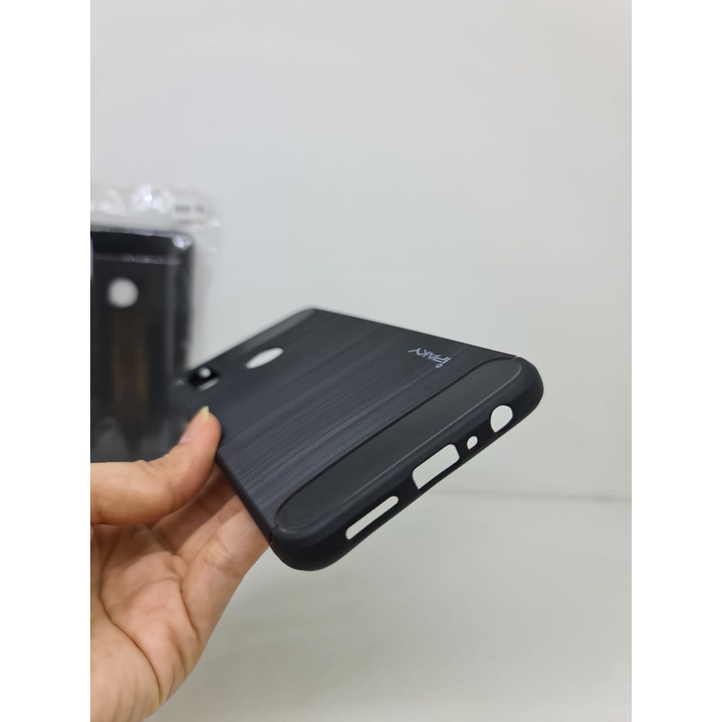 iPaky Carbon Realme 3 Pro 6.3&quot; Slim Fit Carbon Soft Case Realme X Lite Fiber Multi Carbon ANTI MELAR