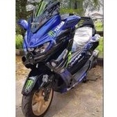 paket modif nmax old model predator motif, body custom nmax, ,variasi nmax, full body nmax predator