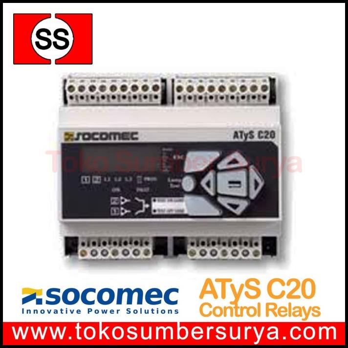 Controller Socomec - Control Relays Socomec Type Atys C20