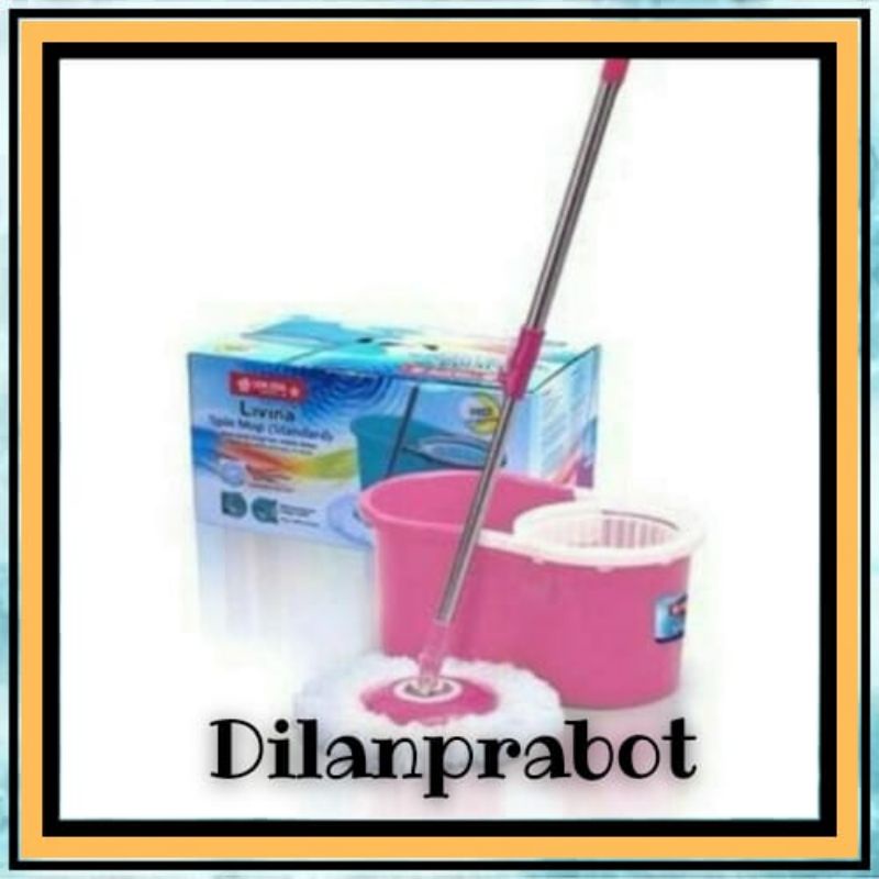 Alat Pel Lantai Lion Star Livina Spin Mop