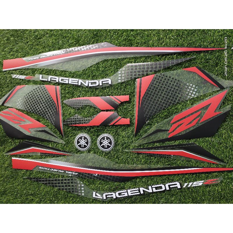 STRIPING JUPITER Z1 LAGENDA 115 Z TRANSPARAN