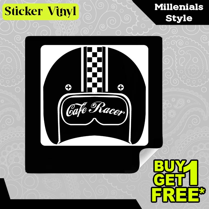 

Stiker Sticker Cafe Racer Gambar Unik Desain Keren dan Kekinian Aesthetic Bahan Vinyl Satuan Anti Air