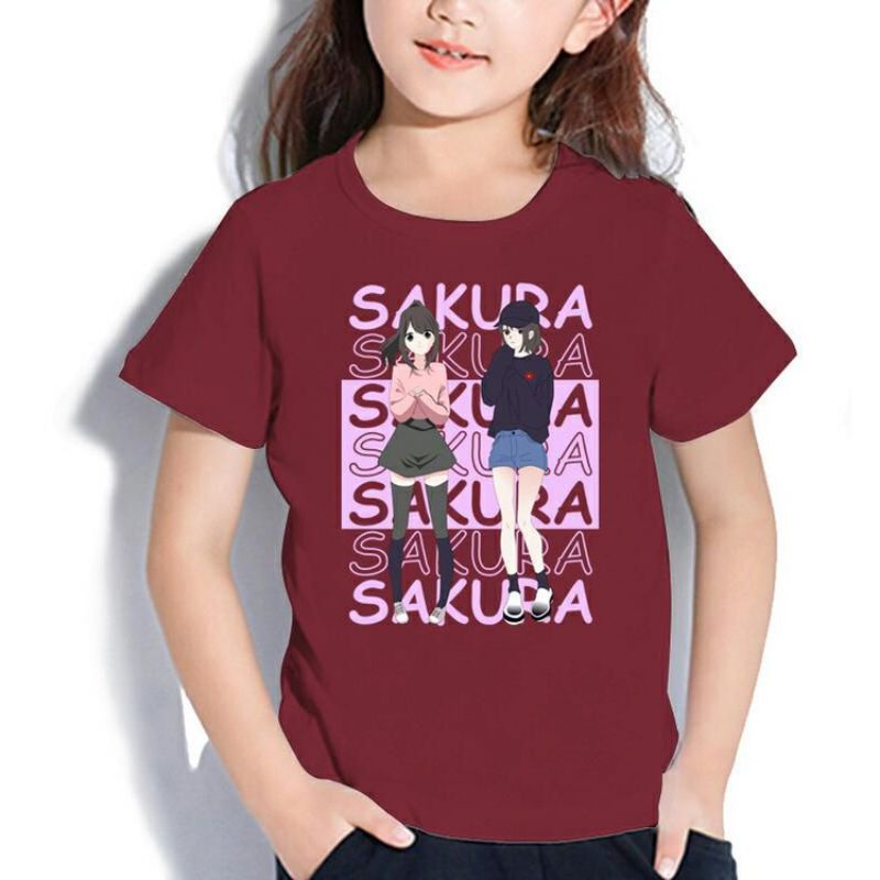 KAOS ANAK PEREMPUAN SAKURA SCHOOL SIMULATOR
