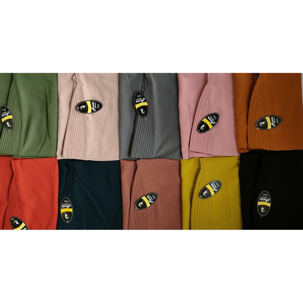 Khimar Nuri Channel Payet Daily Hijab Instant Ceruty Babydoll
