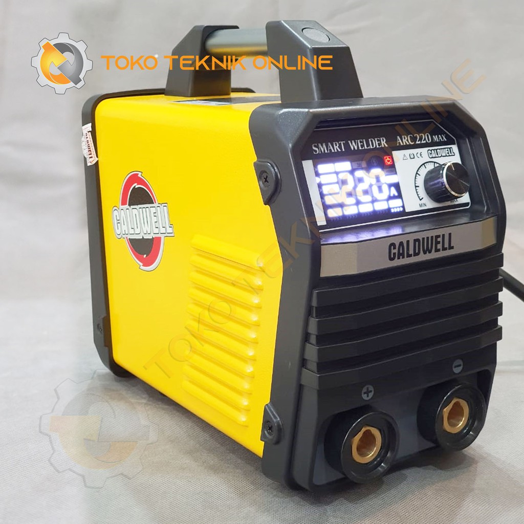 Mesin Las Listrik Inverter ARC 220 MAX SMART WELDER CALDWELL