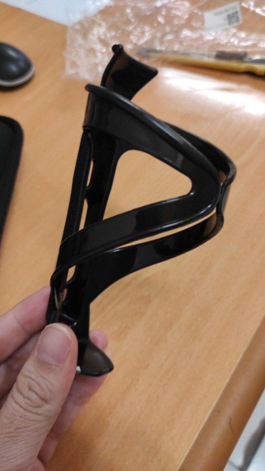 [bayar Di Tempat]tempat Botol Air Minum Untuk Sepeda Bahan Plastik / Bicycle Bottle Holder