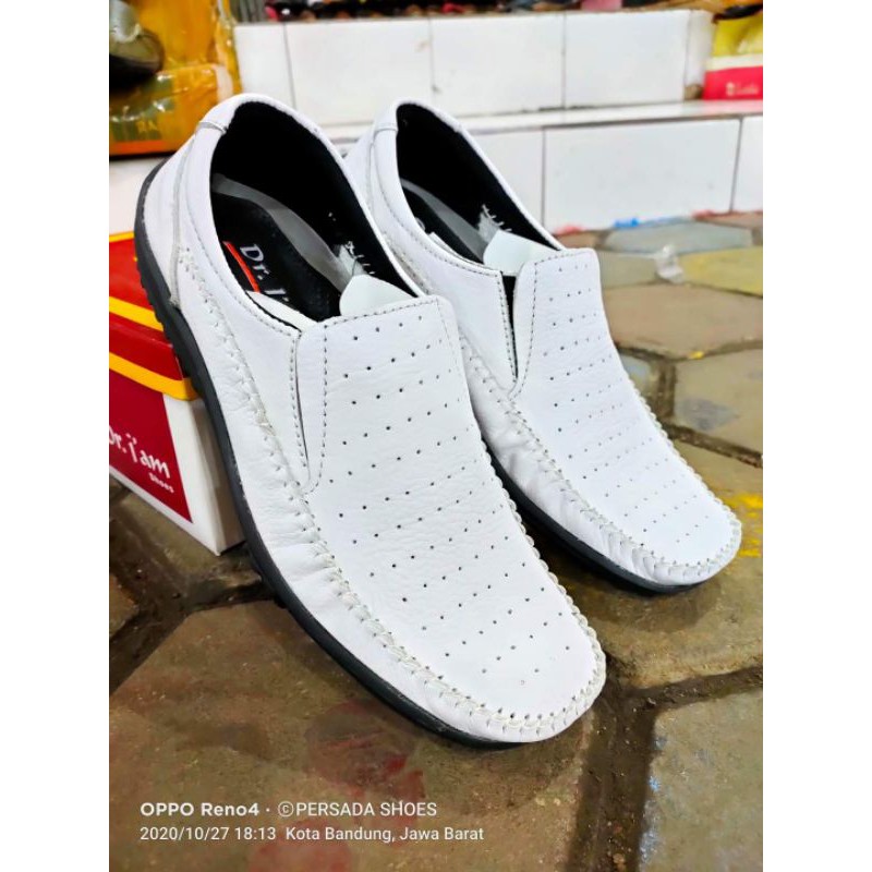 Sepatu Casual Kulit Pria Dr.iam Kr 02 ( Produksi Sendiri )