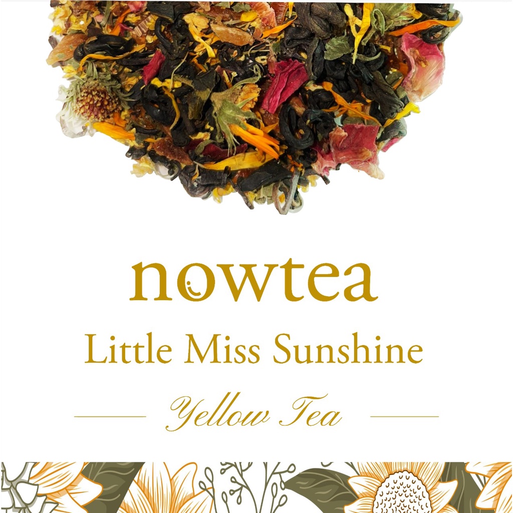 

Nowtea Little Miss Sunshine | Premium Tea Blend | Yellow Tea | Teh Kuning | Loose Leaf