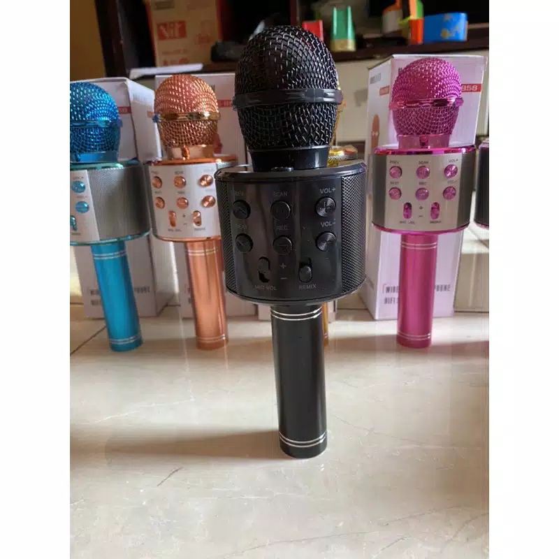 microphone bluetooth bisa speaker flashdisk mmc