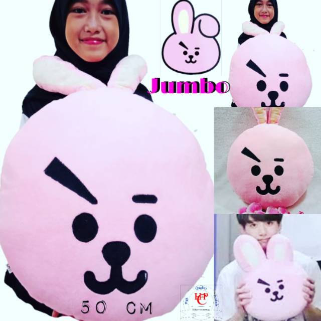 Bantal COOKY BTS jumbo mewah