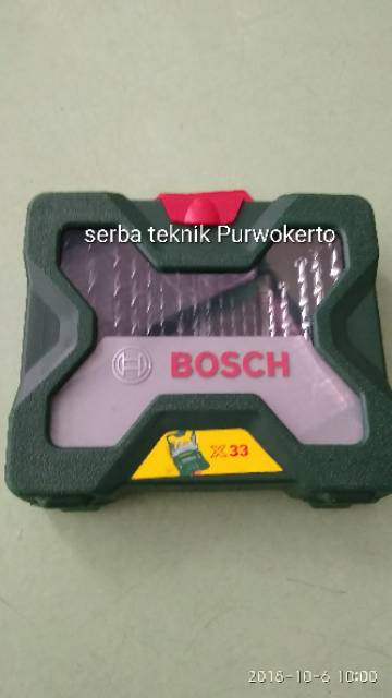 Flash Sale Mata Bor Obeng 33 Pcs X-line Bosch mlVNpri5wQR03