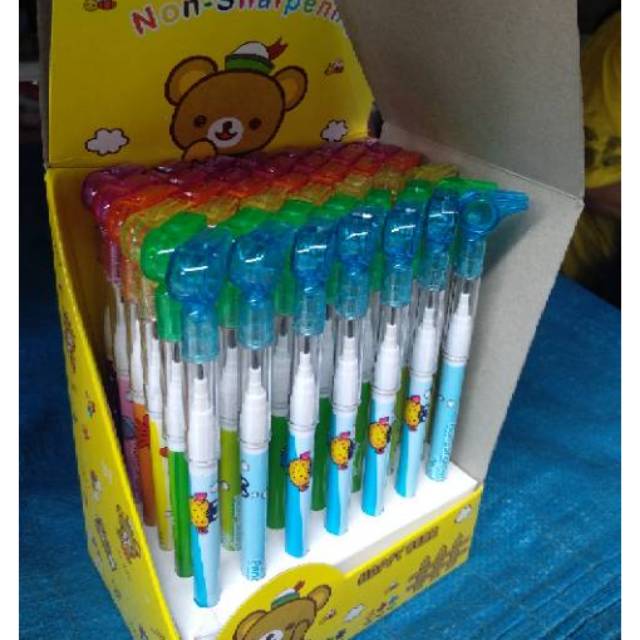 

Pensil karakter lucu lantu pruit isi 42 pcs