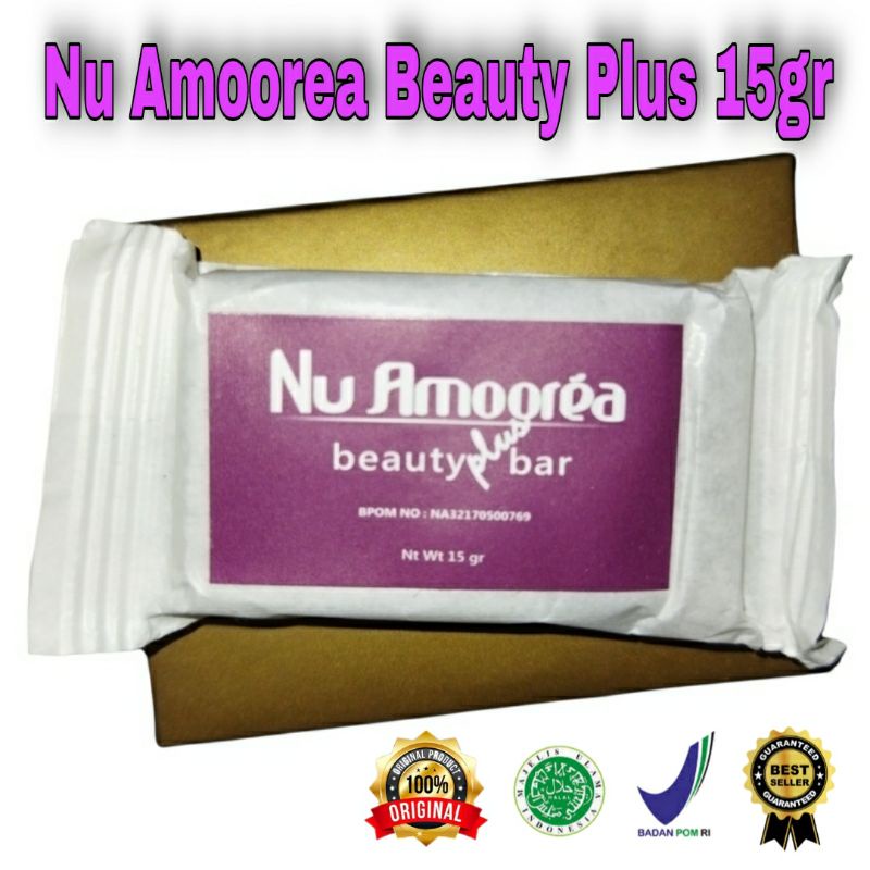 [COD] NU AMOOREA Beauty Plus 15gr | Nu Amoorea Beauty Plus Bar 45 gr | Nu Amoorea ORIGINAL ecer
