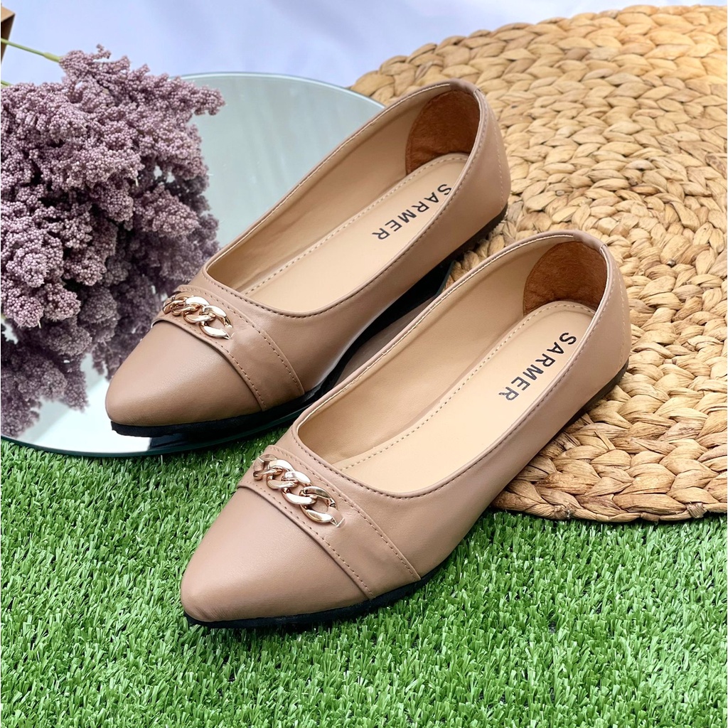 SARMER - MIRANDAH FLATSHOES NUDE EDITION