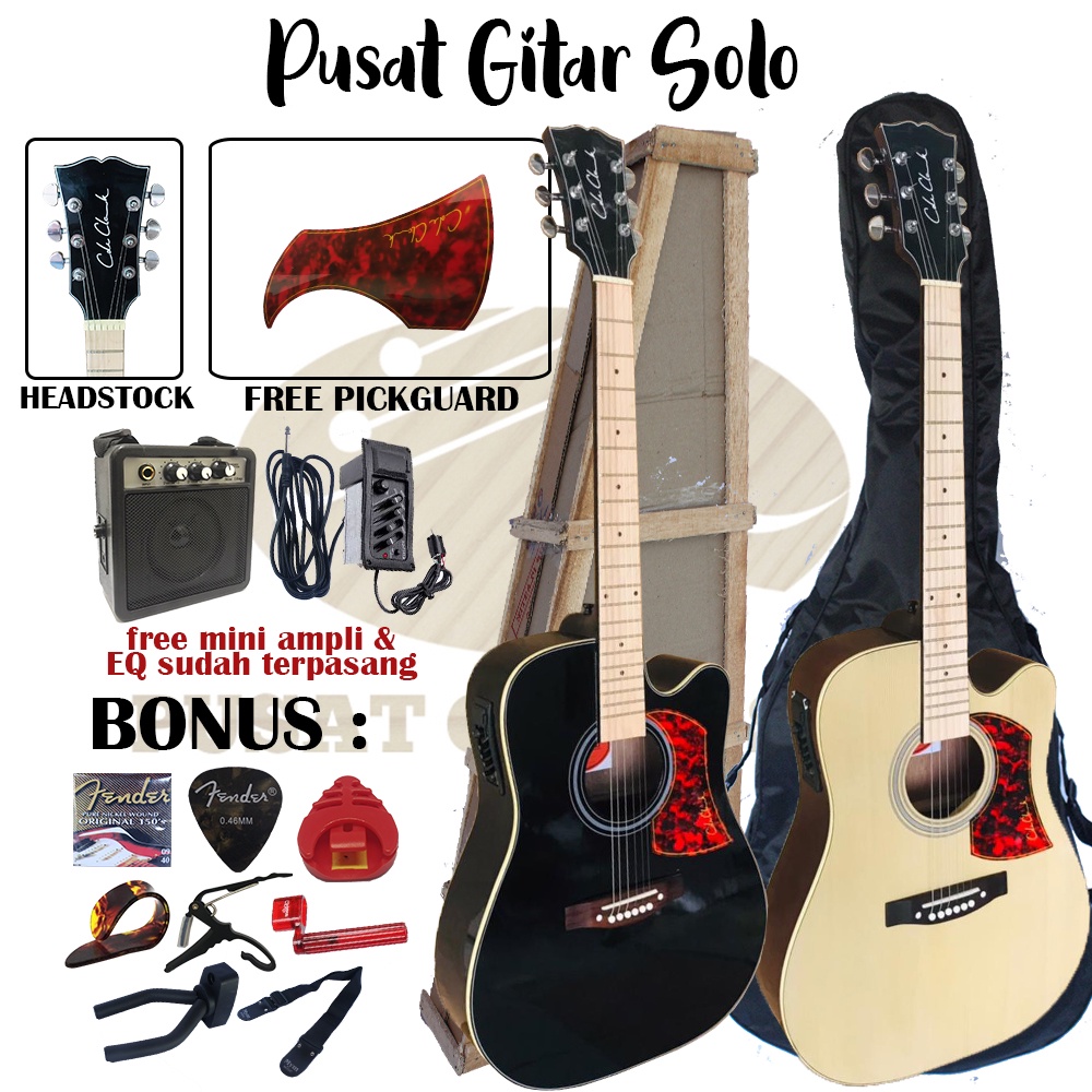 Promo gitar cole clark Akustik Elektrik