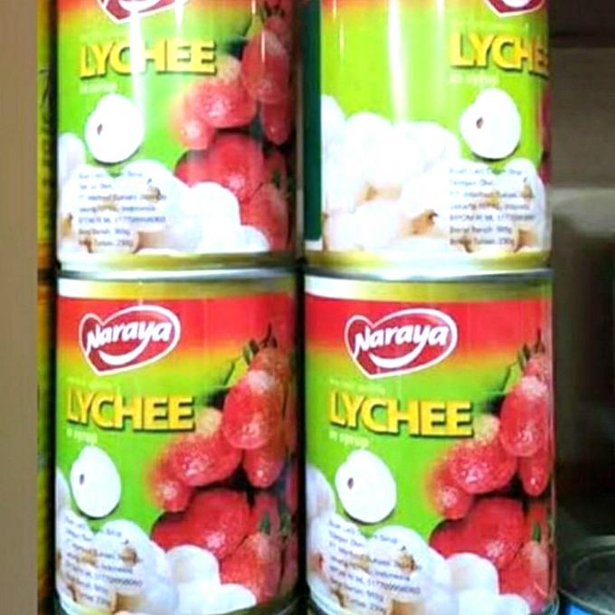 

Naraya lychee in can 565 gram/ buah leci kaleng 1 dus(12 kaleng) ---Termurah---