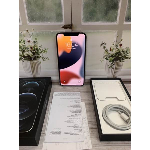 iPhone 12 Pro Max | 128gb Blue Exs resmi garansi resmi fullset