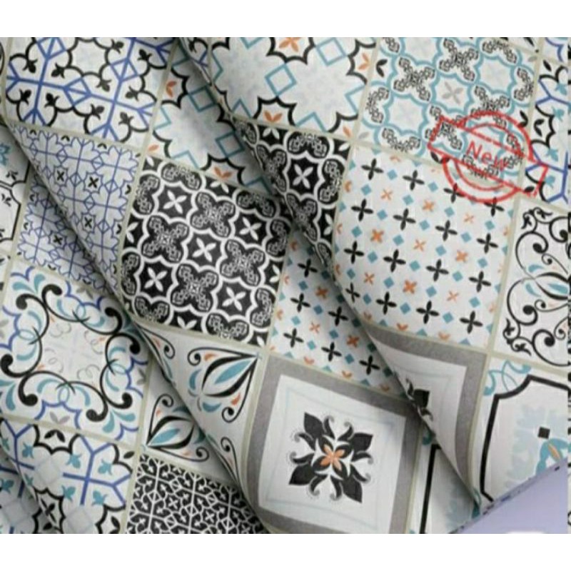 Wallpaper dinding MURAH medan wallpaper motif batik 3D