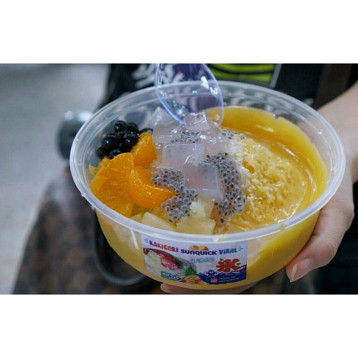 Cup Salad/Mangkok Plastik/Cup Plastik Bulat/Thinwall Round 650 ml FIM