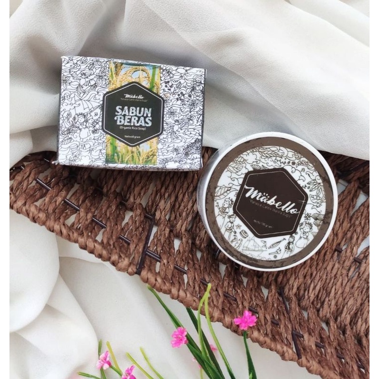 LULUR BEDDA LOTONG MABELLO SCRUB PERAWATAN BADAN SABUN BERAS ASLI PAKET PEMUTIH