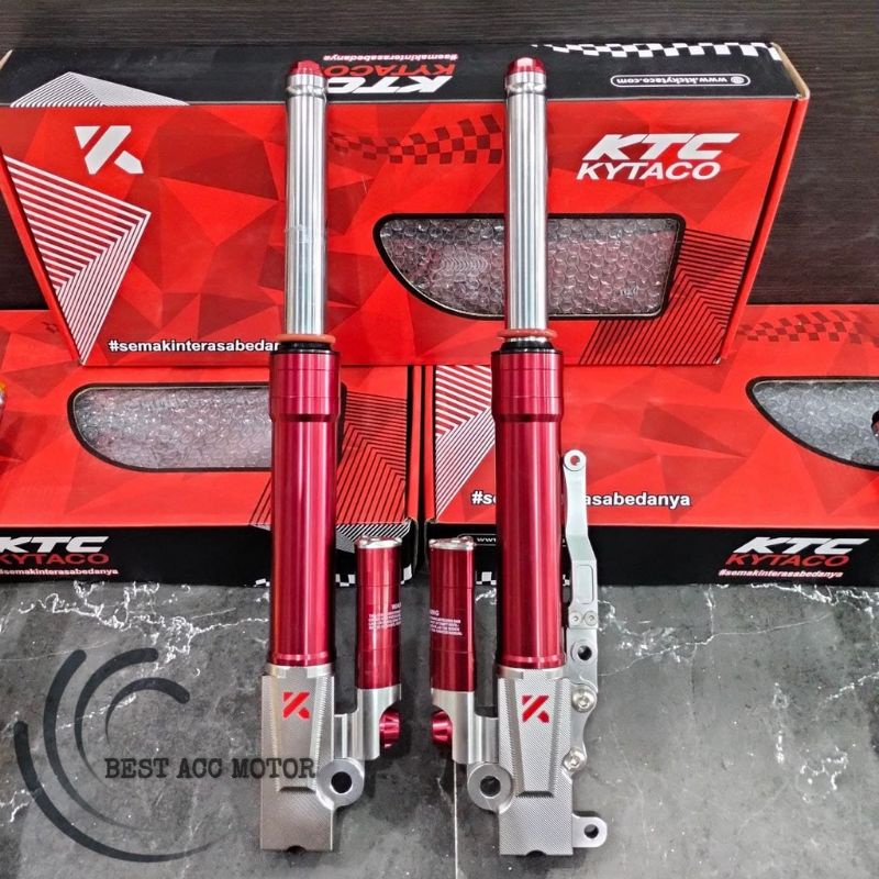 Shock Depan Ktc kytaco Vario 125 150 New Suspension Upside down By Ktc kytaco Original