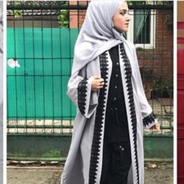 Abaya qonita jalabia outer abaya gamis arab