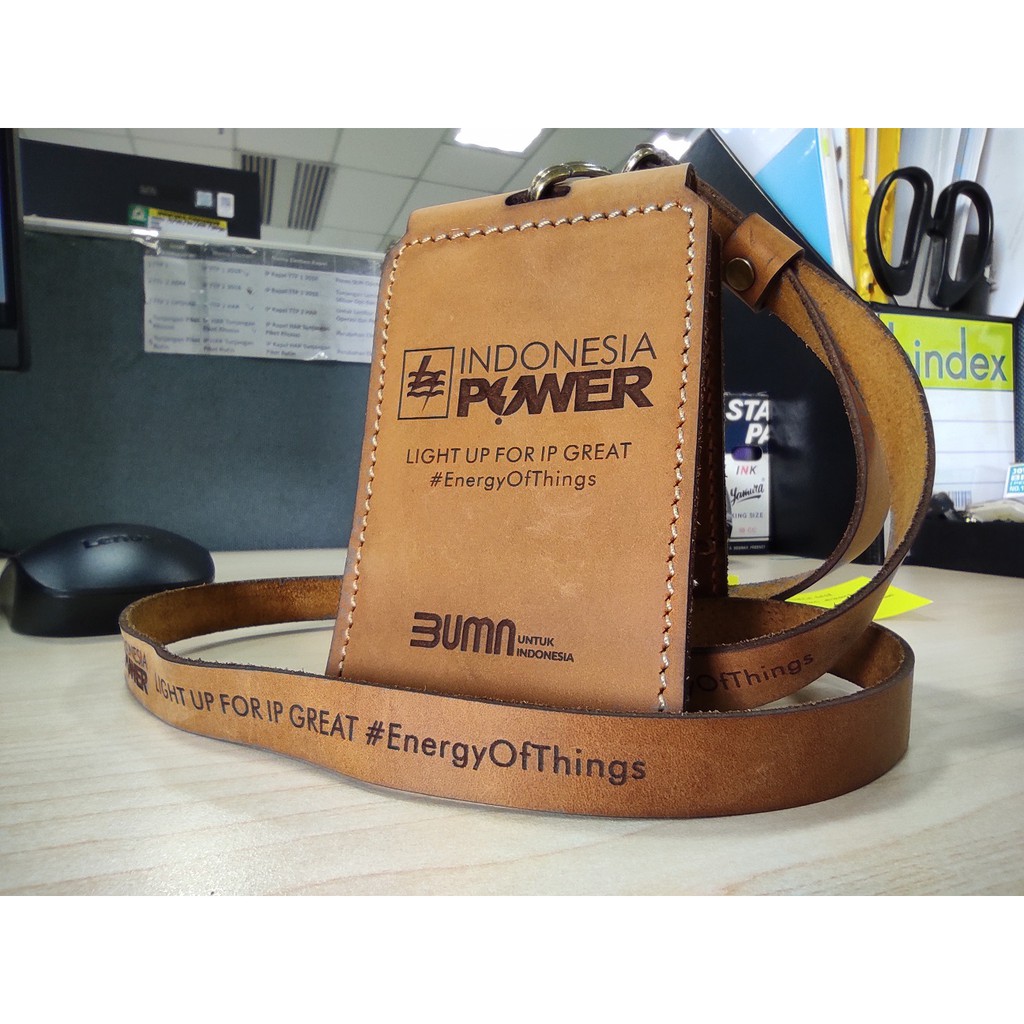 

#Nametag-Kamu - Costum id card holder - Laser Logo, Nama, NIP