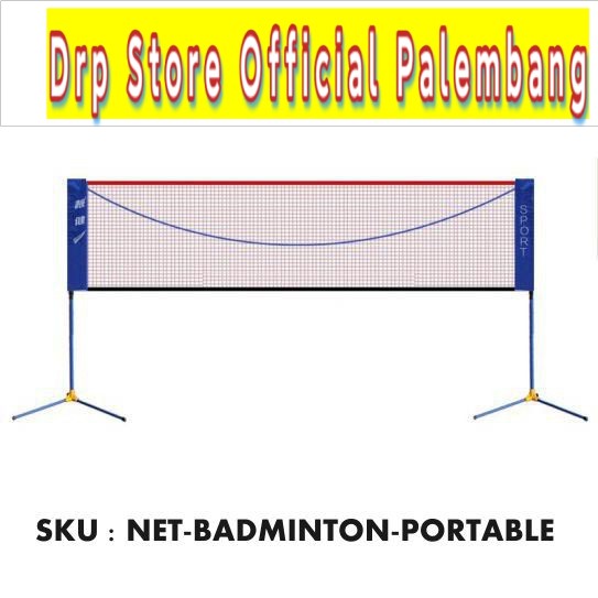 Net Badminton Portable Folding Rack 5.1 Meter