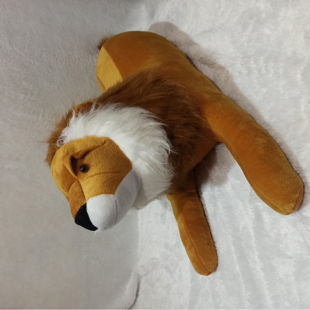 Boneka singa jumbo 110cm murah