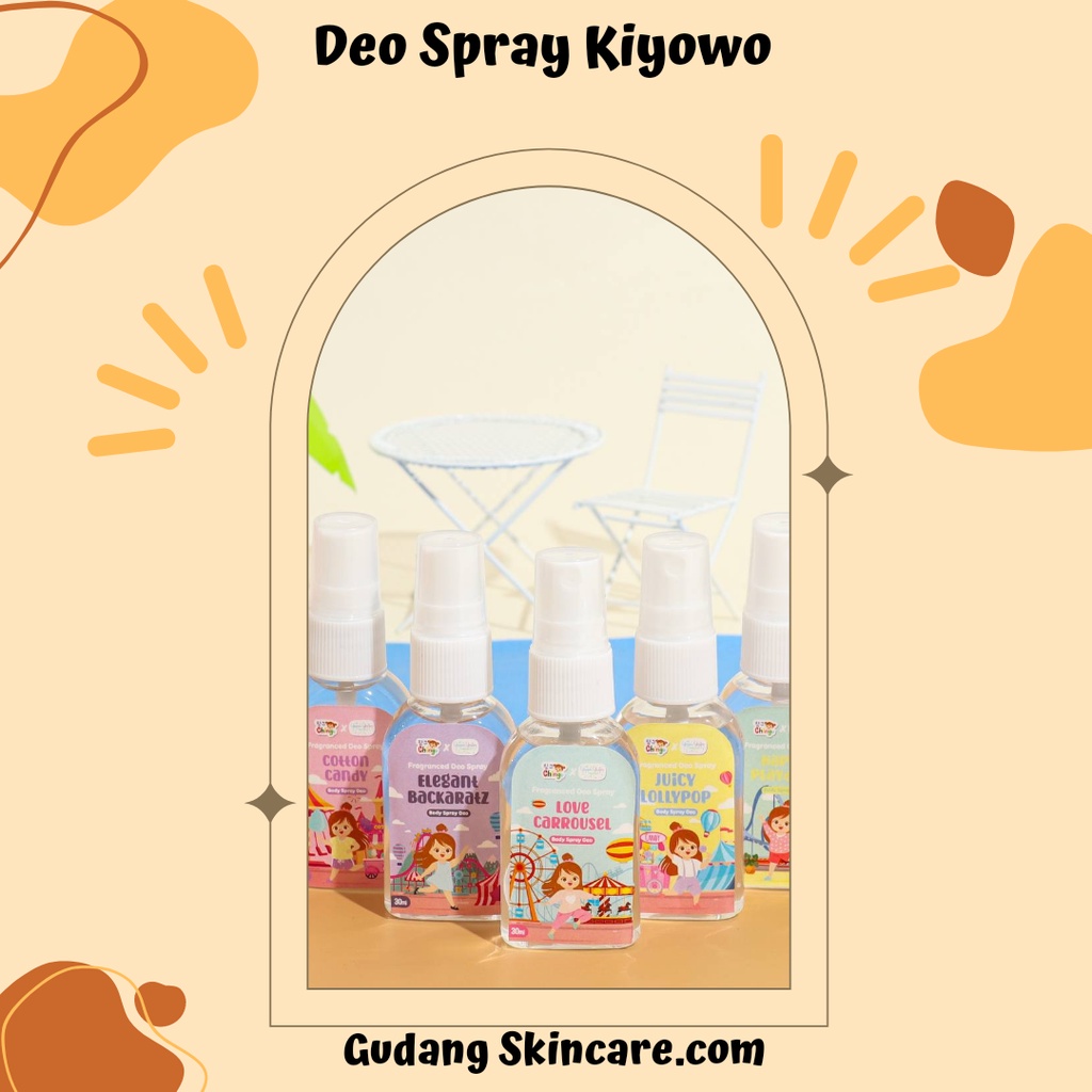 Jual Gudang skincare Deo spray chingu by kiyowo Deodoran spray chingu Shopee Indonesia