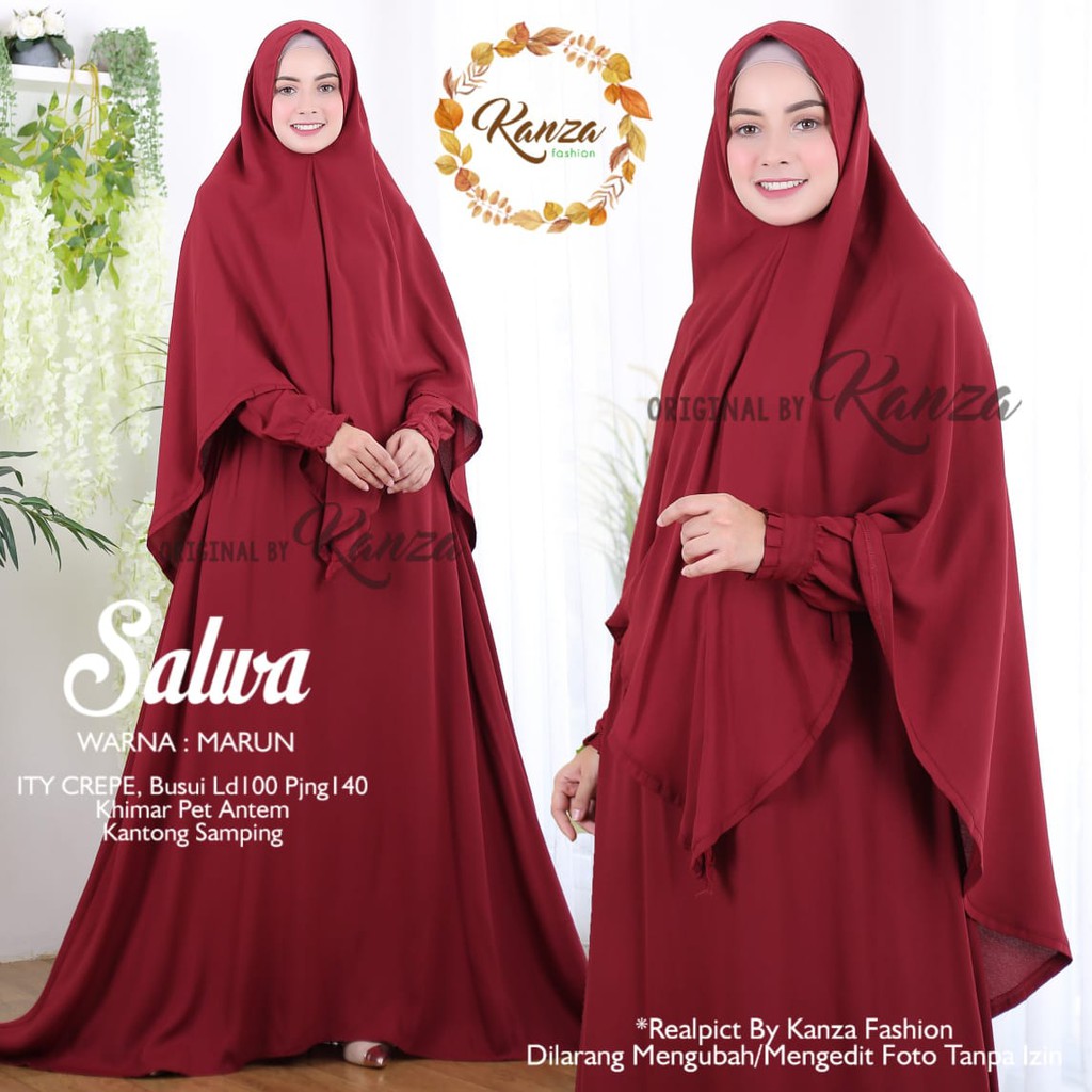 Salwa Syari Khanza - Set Gamis ItyCrep