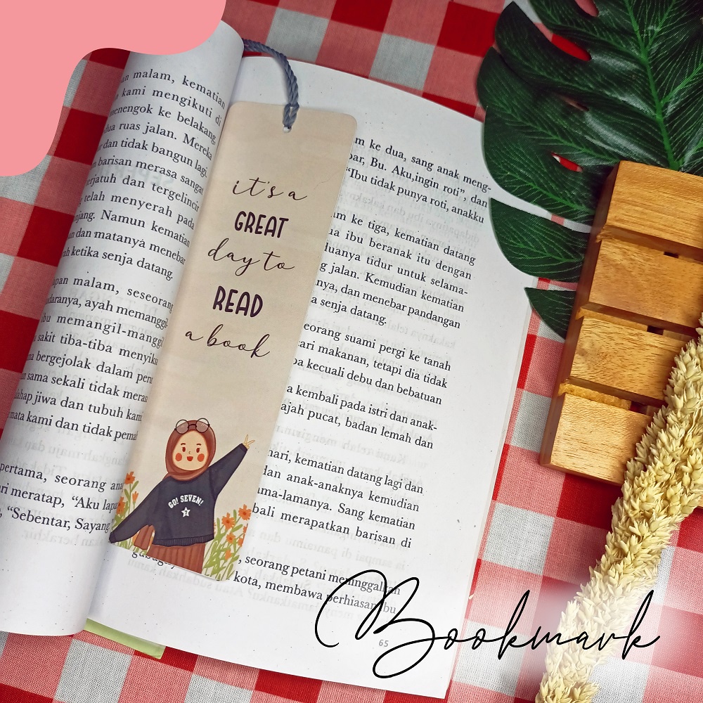 

Pembatas Buku Paper Bookmark Penanda Halaman