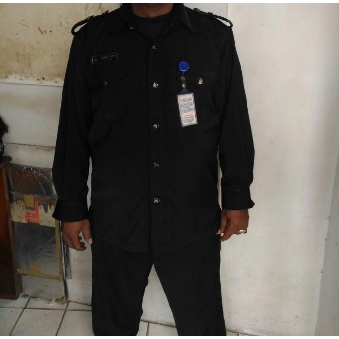 Seragam Safari Lengan Panjang - Seragam Safari Security