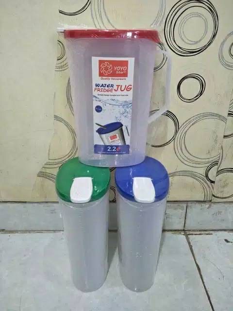 Water Jug/teko Yoyo Gepeng/teko Air Kulkas