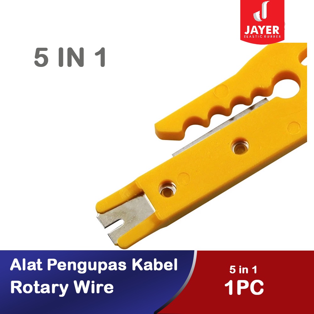 Alat Pengupas Kulit kabel / Tang kabel Rotary wire Universal 5 in 1