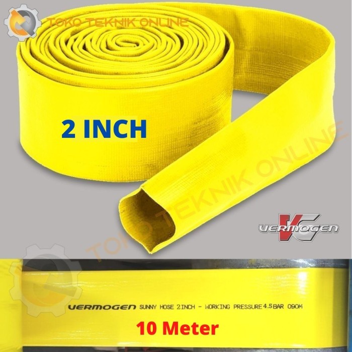Selang Pompa Alkon 2 Inch - 10 Meter - Sunny Hose - Vermogen