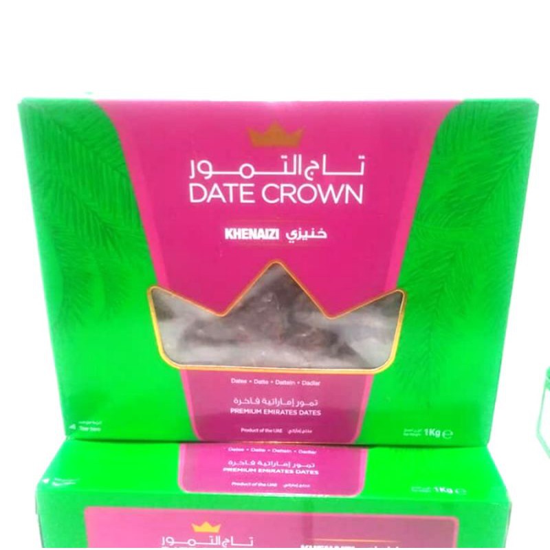 

Kurma Date Crown KHENAIZI 1kg Premium Emirates Dates